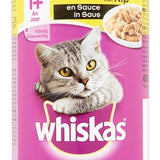 Whiskas Blik Adult Brokjes In Saus Kip 12X400 Gr
