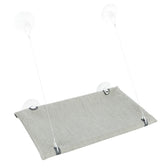Trixie Kattenmand Hangmat Raam Velours Grijs 50X30 Cm