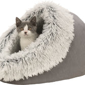 Trixie Kattenmand Iglo Harvey Grijs / Wit-Zwart 41X35X26 Cm