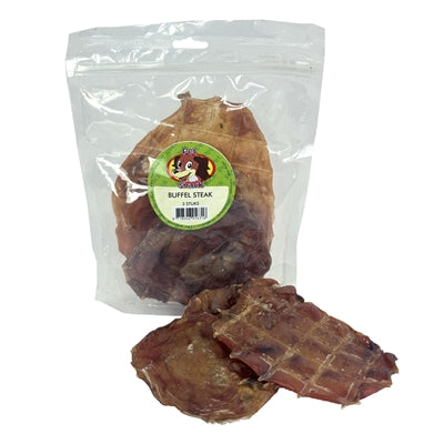 Petsnack Buffel Steak 250 Gr