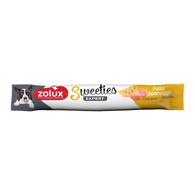 Zolux Sweeties Expert Creamy Stick Kip / Kaassmaak 14 Gr