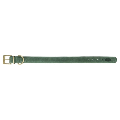 Trixie Halsband Hond Pure Leer Saliegroen L 47-54X4 Cm