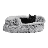 Croci Sofa Kattenmand Bicolor Zwart 45X45X9 Cm