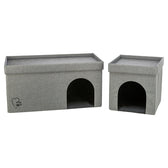 Trixie Kattenmand / Kattenhuis Kimy Soft 2 Verdiepingen Lichtgrijs 76X37X72  Cm