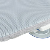 Trixie Hangmat Voor Aan Raam Opvouwbaar Pluche / Mesh Wit / Grijs 58X34 Cm