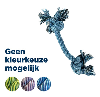 Happy Pet Flossin Fun 2 Knoop Large 40X9X9 Cm